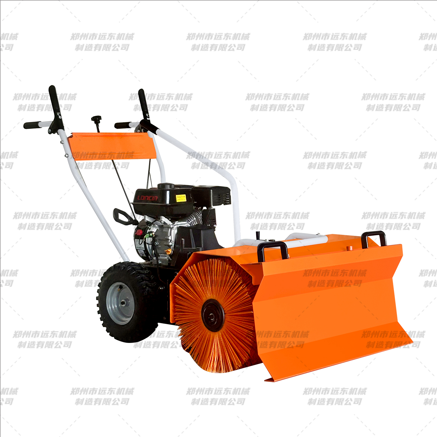 6.5馬力手啟動手推式掃雪機(圖1)