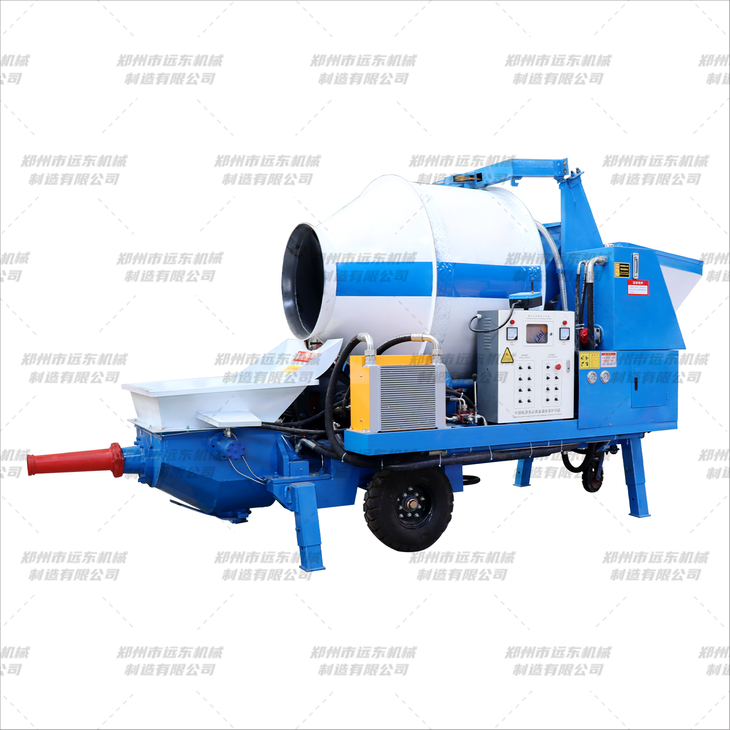 混凝土攪拌輸送一體機(圖1)